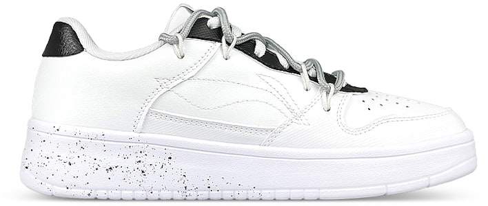 【定製球鞋】 LiNing李寧 水墨禮盒 飛機 解構 雙鞋帶 潑墨 暈染 低筒 板鞋 男款 黑白灰 Order 【定製球鞋】 LiNing李寧 水墨禮盒 飛機 解構 雙鞋帶 潑墨 暈染 低筒 板鞋 男款 黑白灰