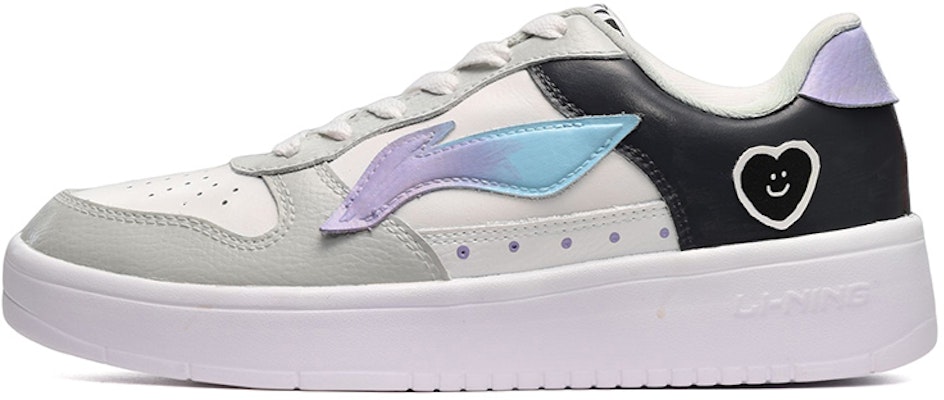 리닝 커스텀 로우 "퍼플 하트" (Li-ning Custom Low "Purple Heart") AGCQ455-2(TeamE-男款爱心皮贴白灰黑) Buy 리닝 커스텀 로우 "퍼플 하트" (Li-ning Custom Low "Purple Heart") AGCQ455-2(TeamE-男款爱心皮贴白灰黑)