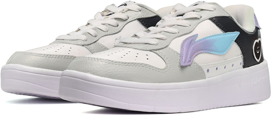 리닝 커스텀 로우 "퍼플 하트" (Li-ning Custom Low "Purple Heart") AGCQ455-2(TeamE-男款爱心皮贴白灰黑) Lookbook 리닝 커스텀 로우 "퍼플 하트" (Li-ning Custom Low "Purple Heart") AGCQ455-2(TeamE-男款爱心皮贴白灰黑)