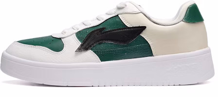 【定製球鞋】 LiNing李寧 綠色心情 低幫 板鞋 男款 白黑綠 Buy 【定製球鞋】 LiNing李寧 綠色心情 低幫 板鞋 男款 白黑綠