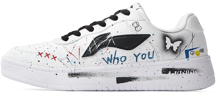 李寧カスタムローカット「モノトーン落書き」 AGCS419-1(Team拾柒-男款低帮喷漆态度板鞋) Buy 李寧カスタムローカット「モノトーン落書き」 AGCS419-1(Team拾柒-男款低帮喷漆态度板鞋)