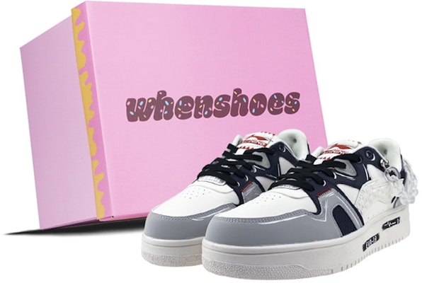 리닝 커스텀 로우탑 '그레이 화이트 체인' (선물상자 디자인) AGCR317-2(Team叁-男款复古灰白S-BOX) Buy 리닝 커스텀 로우탑 '그레이 화이트 체인' (선물상자 디자인) AGCR317-2(Team叁-男款复古灰白S-BOX)