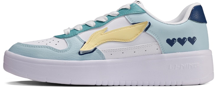 리닝 커스텀 로우탑 '레몬&하늘 하트' (Li-Ning Custom Low-top 'Lemon&Sky Heart') AGCQ455-2(TeamE-男款爱心浅蓝) Buy 리닝 커스텀 로우탑 '레몬&하늘 하트' (Li-Ning Custom Low-top 'Lemon&Sky Heart') AGCQ455-2(TeamE-男款爱心浅蓝)