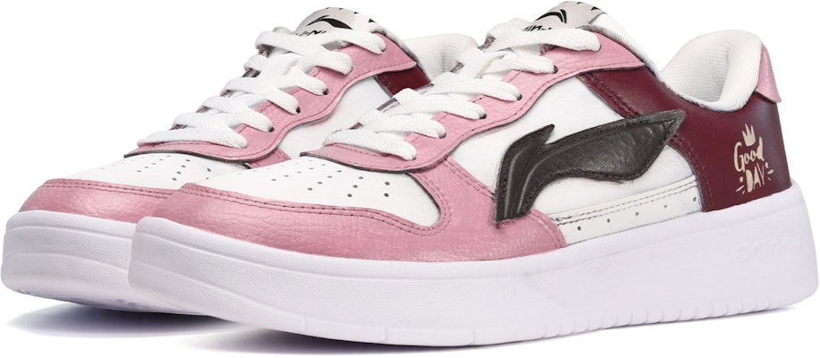 리닝 커스텀 로우탑 '퍼플화이트' (Li-Ning Custom Low-top 'Purple White') AGCQ455-2(TeamE-男款紫色彩虹白紫黑) Lookbook 리닝 커스텀 로우탑 '퍼플화이트' (Li-Ning Custom Low-top 'Purple White') AGCQ455-2(TeamE-男款紫色彩虹白紫黑)