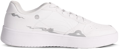 【定制球鞋】 LiNing李寧 煙雨 國風山水 水墨 防滑耐磨 低幫 板鞋 男款 白黑 Order 【定制球鞋】 LiNing李寧 煙雨 國風山水 水墨 防滑耐磨 低幫 板鞋 男款 白黑