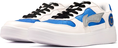 리닝 커스텀 로우탑 스마일리 (화이트/블루) AGCQ455-2(TeamE-男款笑脸皮贴白蓝) Lookbook 리닝 커스텀 로우탑 스마일리 (화이트/블루) AGCQ455-2(TeamE-男款笑脸皮贴白蓝)