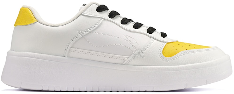 Zapatillas Li-Ning 'Smiley Patch' Amarillo Blanco Gris AGCQ455-2(TeamE-男款笑脸布贴黄白灰) Order Zapatillas Li-Ning 'Smiley Patch' Amarillo Blanco Gris AGCQ455-2(TeamE-男款笑脸布贴黄白灰)