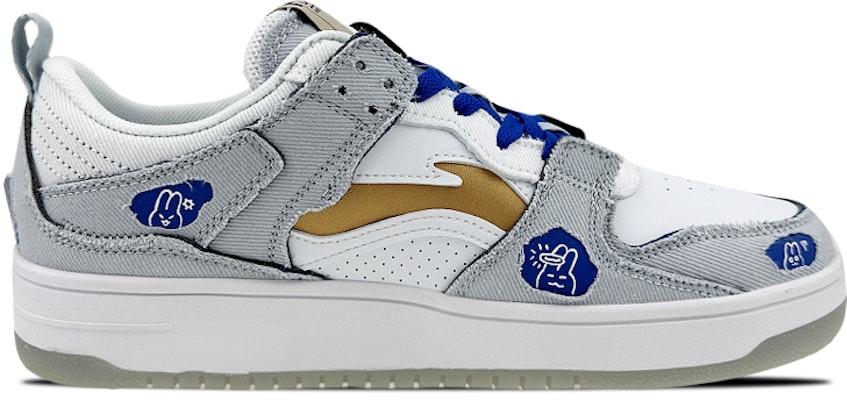 李寧カスタムローカット「白/グレー」 AGCR313-5(Team叁-男款撕撕乐兔子QD) Order 李寧カスタムローカット「白/グレー」 AGCR313-5(Team叁-男款撕撕乐兔子QD)