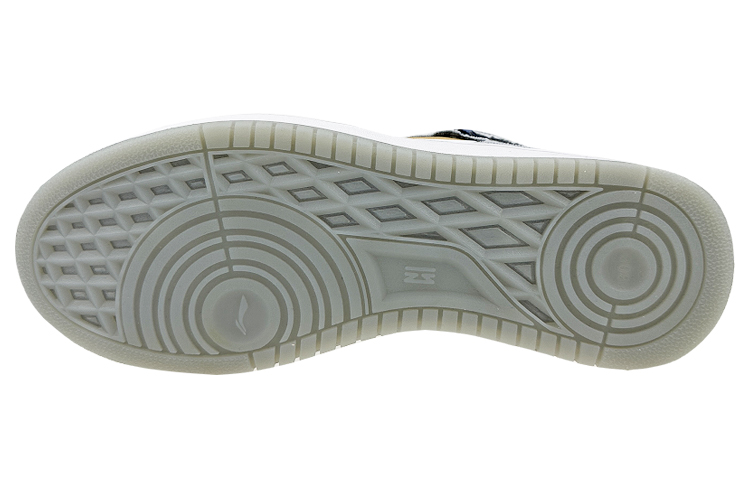 Details for 李寧カスタムローカット「白/グレー」 AGCR313-5(Team叁-男款撕撕乐兔子QD)