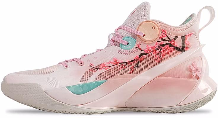 custom-shoes-li-ning-mid-basketball-shoes-pink-white