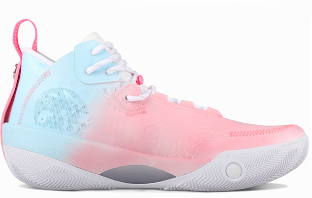 【客製球鞋】LiNing李寧 幻影3 反光 國潮風 櫻花 漸變 防滑耐磨 低筒 實戰籃球鞋 男款 粉藍 Order 【客製球鞋】LiNing李寧 幻影3 反光 國潮風 櫻花 漸變 防滑耐磨 低筒 實戰籃球鞋 男款 粉藍