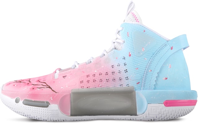 【訂製球鞋】 LiNing李寧 幻影4 ?科技 中國潮風 櫻花 漸變 防滑減震耐磨 中筒 真戰籃球鞋 男款 粉藍 Buy 【訂製球鞋】 LiNing李寧 幻影4 ?科技 中國潮風 櫻花 漸變 防滑減震耐磨 中筒 真戰籃球鞋 男款 粉藍