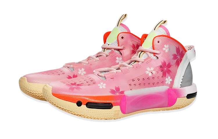 Lookbook [定制鞋] 李宁 幻影4 '樱花粉' ABPS057-7(TeamF-男款樱花)