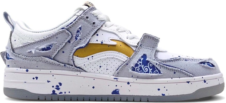 리닝 프로 로우탑 '청화수묵 - 크리스탈 솔' (커스텀 슈즈) AGCR313-5(TeamS-男款撕撕乐) Order 리닝 프로 로우탑 '청화수묵 - 크리스탈 솔' (커스텀 슈즈) AGCR313-5(TeamS-男款撕撕乐)