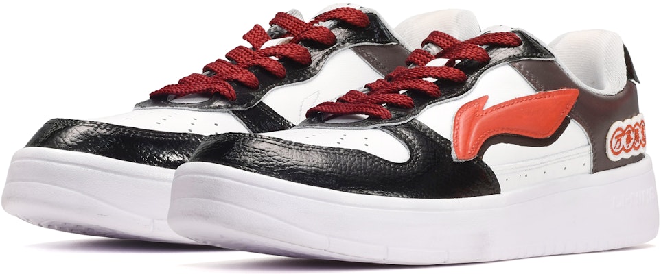 리닝 레트로 '블랙레드브라운' (커스텀 슈즈) AGCQ455-2(TeamE-男款万事胜意黑红棕) Lookbook 리닝 레트로 '블랙레드브라운' (커스텀 슈즈) AGCQ455-2(TeamE-男款万事胜意黑红棕)