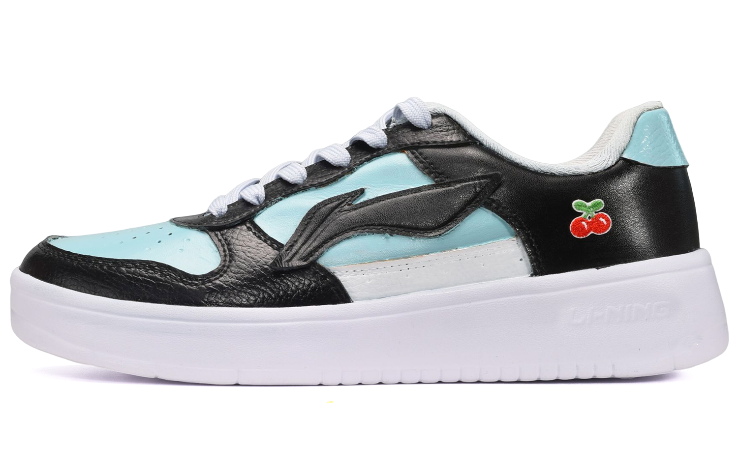 [Custom Shoes] Li-Ning Retro 'Cherry Black-White-Blue'