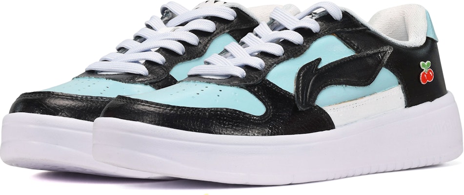 【定制鞋款】李宁复古款‘樱桃黑白蓝’ AGCQ455-2(TeamE-男款樱桃黑白蓝) Lookbook 【定制鞋款】李宁复古款‘樱桃黑白蓝’ AGCQ455-2(TeamE-男款樱桃黑白蓝)