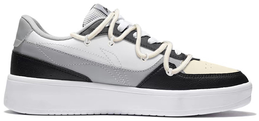 李寧 レトロ 解構ストラップ 黒米灰 (カスタムシューズ) AGCR197-6-(TeamY-男款经典潮流黑白灰) Order 李寧 レトロ 解構ストラップ 黒米灰 (カスタムシューズ) AGCR197-6-(TeamY-男款经典潮流黑白灰)