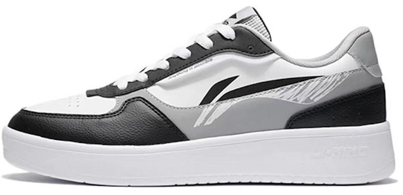 李寧 レトロ 解構ストラップ 黒米灰 (カスタムシューズ) AGCR197-6-(TeamY-男款经典潮流黑白灰) Shop 李寧 レトロ 解構ストラップ 黒米灰 (カスタムシューズ) AGCR197-6-(TeamY-男款经典潮流黑白灰)