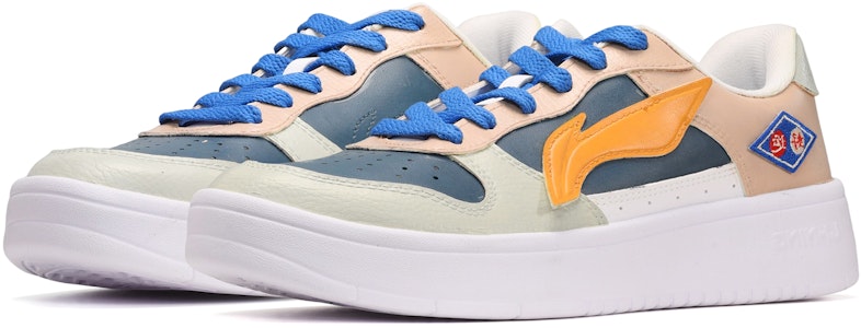 【客製球鞋】 LiNing李寧 復古風 好運 板鞋 男款 黃綠藍 Lookbook 【客製球鞋】 LiNing李寧 復古風 好運 板鞋 男款 黃綠藍