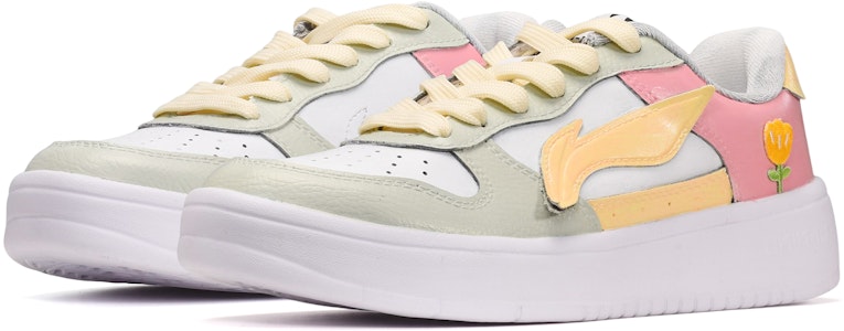 리닝 레트로 로우 '꽃패치 핑크그린옐로우' (58 characters) AGCQ455-2(TeamE-男款小花布贴粉绿黄) Lookbook 리닝 레트로 로우 '꽃패치 핑크그린옐로우' (58 characters) AGCQ455-2(TeamE-男款小花布贴粉绿黄)