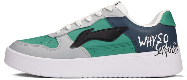 custom-shoes-li-ning-retro-low-turquoise-green-graffiti