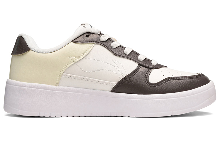 Order Zapatillas Li-Ning Retro "Graffiti Sonrisa" Blanca/Marrón AGCQ455-2(TeamE-男款鬼脸涂鸦白棕)