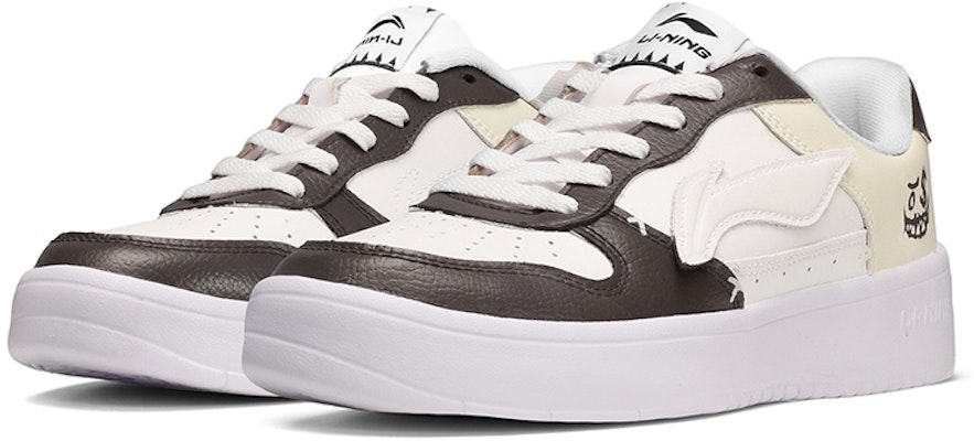 Zapatillas Li-Ning Retro "Graffiti Sonrisa" Blanca/Marrón AGCQ455-2(TeamE-男款鬼脸涂鸦白棕) Lookbook Zapatillas Li-Ning Retro "Graffiti Sonrisa" Blanca/Marrón AGCQ455-2(TeamE-男款鬼脸涂鸦白棕)