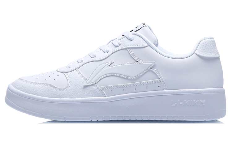 Details for Zapatillas Li-Ning Retro "Graffiti Sonrisa" Blanca/Marrón AGCQ455-2(TeamE-男款鬼脸涂鸦白棕)