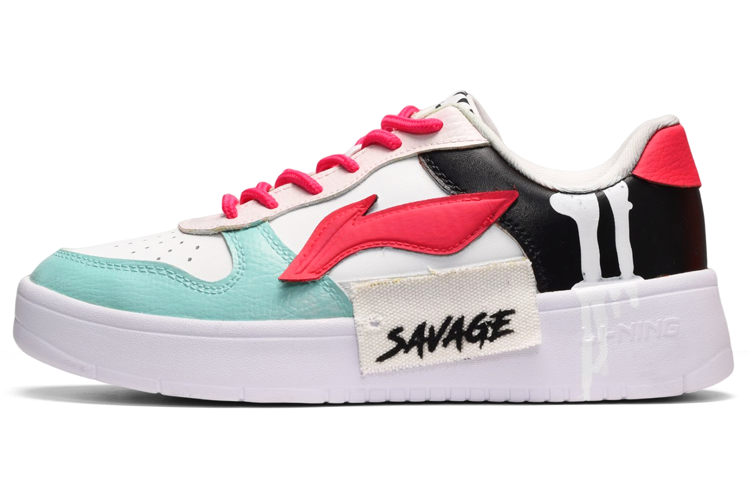 [Custom Shoes] Li-Ning SAVAGE 'Black Red Blue'
