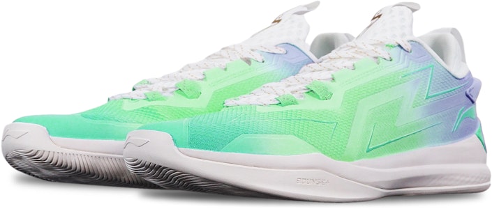 Li-Ning シャドウ2.0 'マカロングラデーション' カスタムシューズ ABAS099-4(TeamT-闪能绿紫渐变S-BOX) Lookbook Li-Ning シャドウ2.0 'マカロングラデーション' カスタムシューズ ABAS099-4(TeamT-闪能绿紫渐变S-BOX)