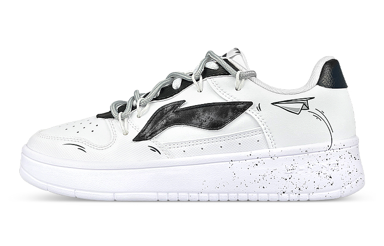 [Custom Shoes] Li-Ning Shui Mo 'Black White Grey'
