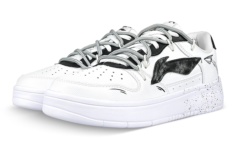 Lookbook [Custom Shoes] Li-Ning Shui Mo 'Black White Grey'