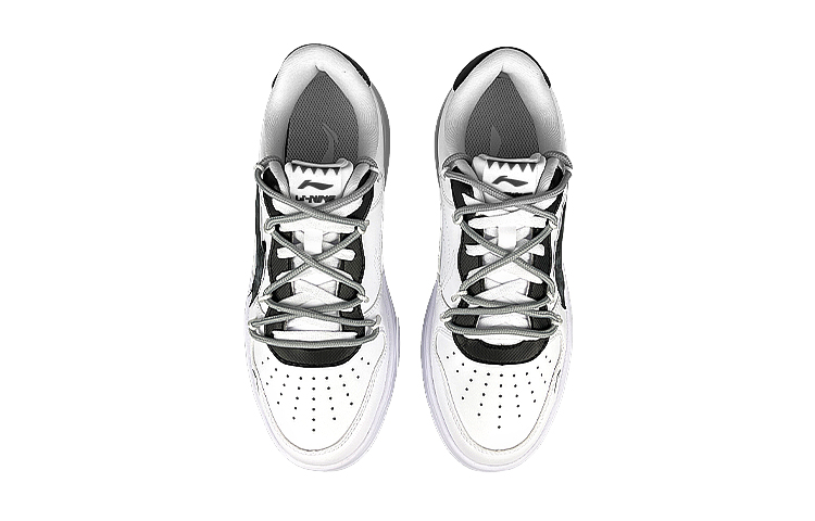 Shop [Custom Shoes] Li-Ning Shui Mo 'Black White Grey'