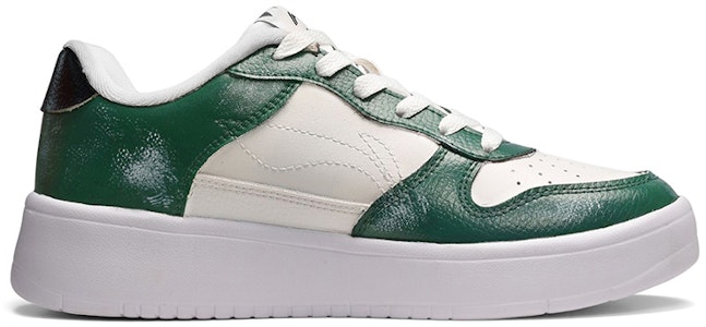 【定制球鞋】 LiNing李寧 綠色海洋 低幫 板鞋 男款 白綠 Order 【定制球鞋】 LiNing李寧 綠色海洋 低幫 板鞋 男款 白綠