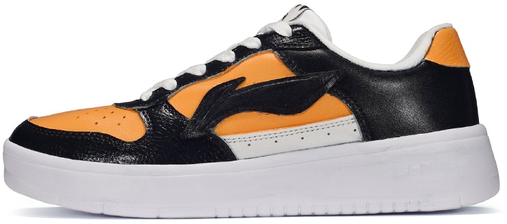 custom-shoes-li-ning-sneaker-low-black-cloud-yellow-black