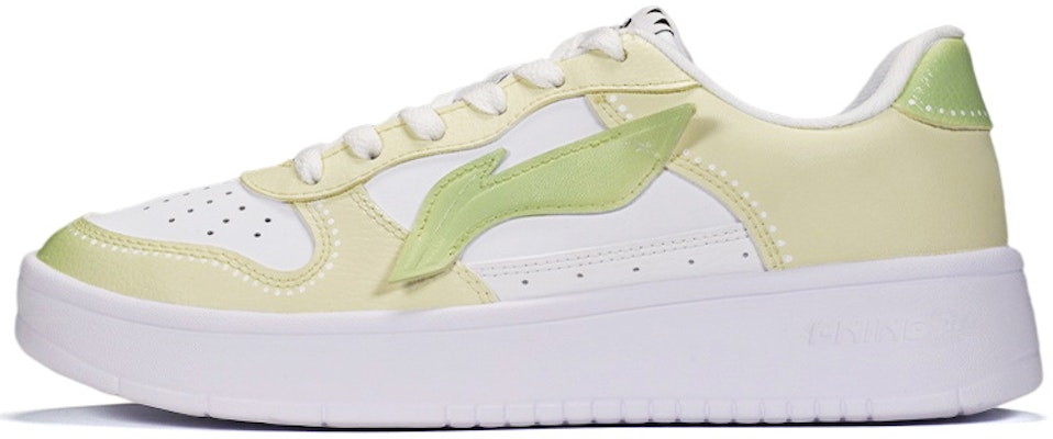 【定制球鞋】 LiNing李寧 奶油抹茶 低幫 板鞋 男款 白綠 Buy 【定制球鞋】 LiNing李寧 奶油抹茶 低幫 板鞋 男款 白綠