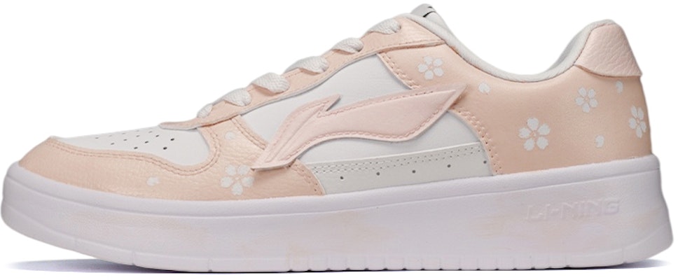 【定制球鞋】 LiNing李寧 奶油 櫻花 低幫 板鞋 男款 淺粉 Buy 【定制球鞋】 LiNing李寧 奶油 櫻花 低幫 板鞋 男款 淺粉