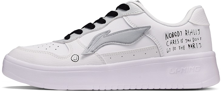 custom-shoes-li-ning-sneaker-low-smiley-grey-white