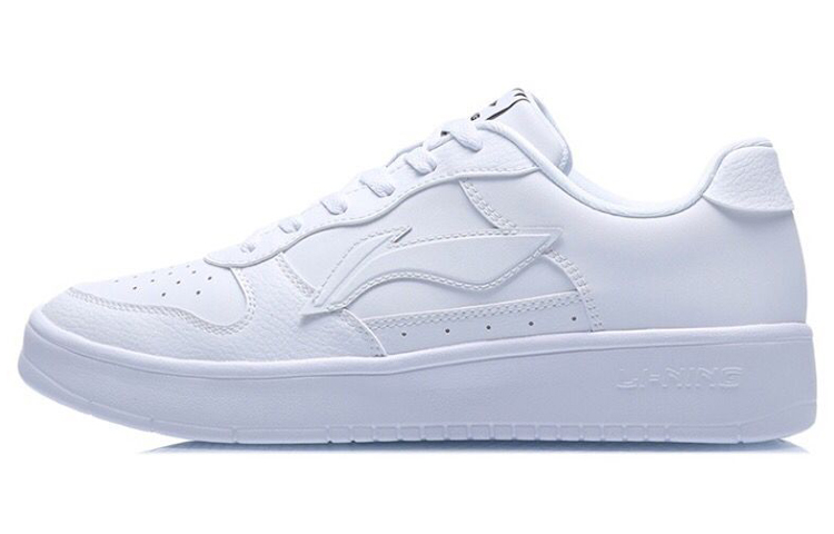 Sizing 【定制球鞋】 LiNing李寧 限定 愛心 簡約 禮物 低幫 板鞋 男款 白紅