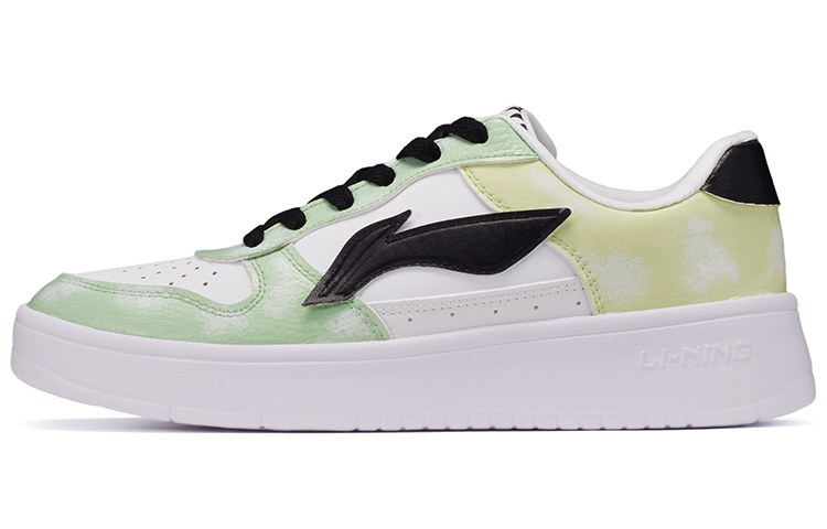 Buy [Kasut Custom] Li-Ning Sneaker Rendah 'Putih Kuning Hijau' AGCQ455-2(TeamE-男款青柠奶泡青黄)