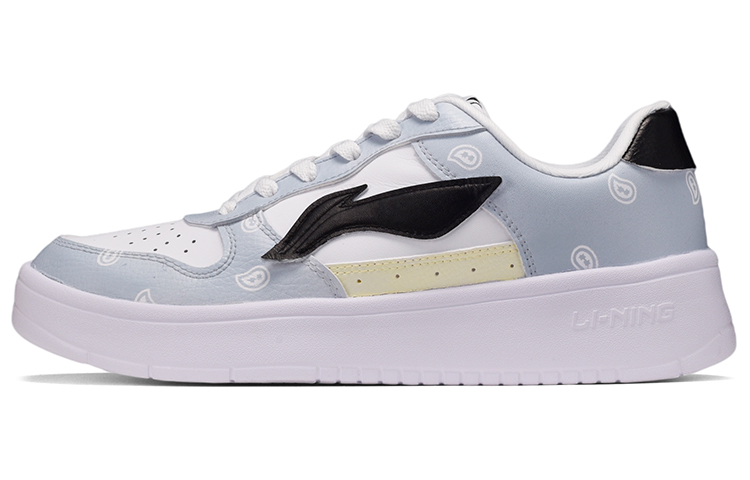 Buy カスタムシューズ 李寧 スニーカー ロー "グレーホワイト" AGCQ455-2(TeamE-男款腰果花灰白)