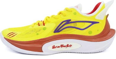李寧スピード11 V2 スポンジボブイエロー (カスタムシューズ) ABAT045-1(Team91-海绵宝宝黄A038) Buy 李寧スピード11 V2 スポンジボブイエロー (カスタムシューズ) ABAT045-1(Team91-海绵宝宝黄A038)