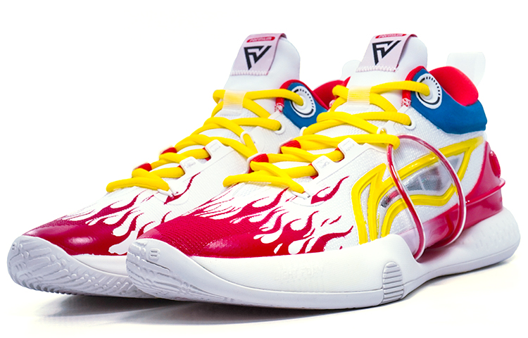 Lookbook 리닝 스피드 8 프리미엄 '미나토 레드 화이트' (커스텀) ABAR071-1(team肆-四代目Q)