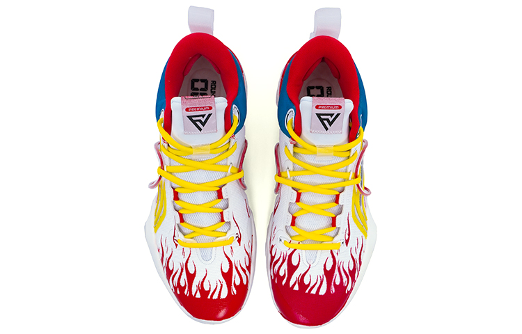 Shop 리닝 스피드 8 프리미엄 '미나토 레드 화이트' (커스텀) ABAR071-1(team肆-四代目Q)