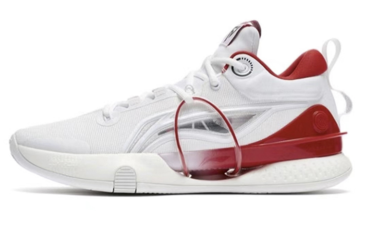 Details for 리닝 스피드 8 프리미엄 '미나토 레드 화이트' (커스텀) ABAR071-1(team肆-四代目Q)