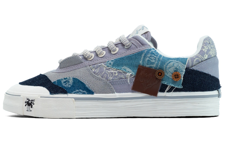 [Custom Shoes] Li-Ning Steven Harrington x 50/50 'Crystalline Grey Denim'