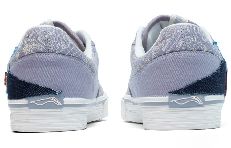 Purchase 李寧 × Steven Harrington 50/50 「クリスタルデニム」 AECR105-2(Teamfour-男款牛仔贴布凝雪灰)