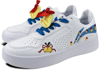 Zapatillas Li-Ning Street Player "Navidad" Blanco-Azul-Amarillo AGCQ251-2(Team叁-男款铃铛挂件S-BOX) Lookbook Zapatillas Li-Ning Street Player "Navidad" Blanco-Azul-Amarillo AGCQ251-2(Team叁-男款铃铛挂件S-BOX)