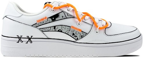 【定制鞋款】李宁街头玩家“白橙涂鸦” AGCN357-1(Team叁-男款复古白橙S-BOX) Order 【定制鞋款】李宁街头玩家“白橙涂鸦” AGCN357-1(Team叁-男款复古白橙S-BOX)